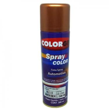 Imagem de Tinta Spray Automotiva COBRE METALIZADO 300ml - COLORGIN