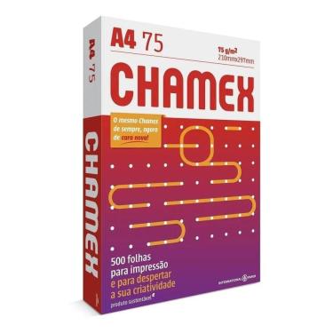 Imagem de Papel A4 Sulfite Chamex Office 210X297 75G Resma 500 Folhas