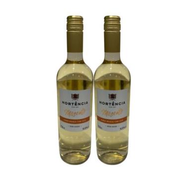 Imagem de Kit 2 Un Vinho Hortência Moscato 750 ml