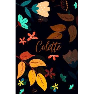 Imagem de Colette: Carnet de notes unique et personnalisable comme un Cadeau d'anniversaire pour le prénom Colette