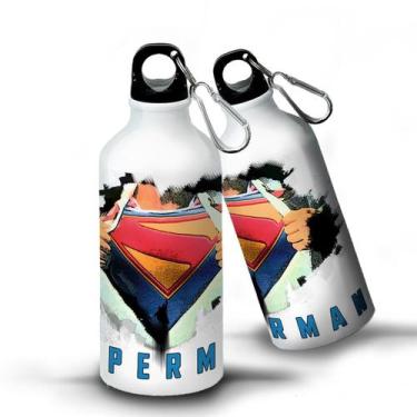Imagem de Squeeze Garrafa Superman Filme 2025 Cinema Água Escola - OntheLight
