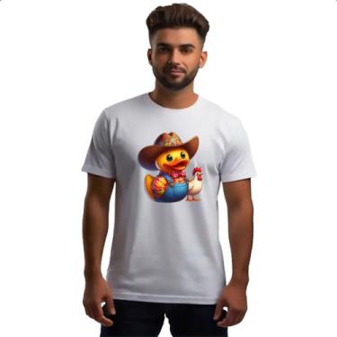 Imagem de Camiseta Unissex Patinho de borracha Fazendeiro - Alearts, G