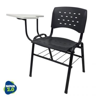 Imagem de Cadeira universitária lg flex - preta - LG FLEX CADEIRAS