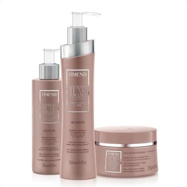 Imagem de Kit Amend Shampoo + Máscara + Leave-in Cuidados Loiros Luxe Creations