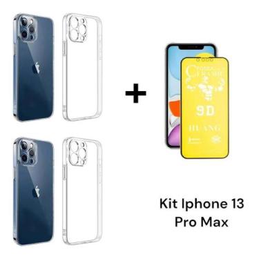 Imagem de 2UN Capas Capinha Anti Impacto + 1UN Película Fosca 9D para Iphone 13 
