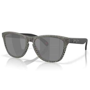 Imagem de Óculos de Sol Oakley Frogskins Matte Grey Ink Fingerprint 55-Masculino