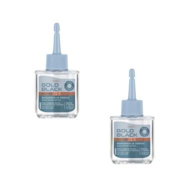 Imagem de Kit 2 Reparador de Pontas Amd Gold Black 30ml