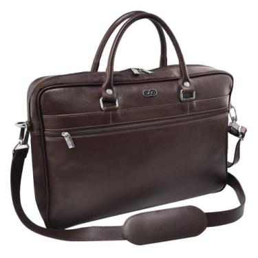 Imagem de Bolsa Executiva NOAH em Couro Galvani., Café