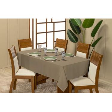 Imagem de Toalha De Mesa Oxford Retangular 6 Lugares 2,20 X 1,40 - Viver Bem Enx