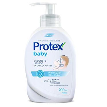 Imagem de Sabonete Líquido Infantil para bebês Protex Baby Delicate Care 200ml