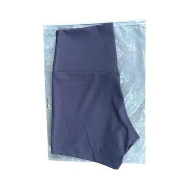 Imagem de Shorts de Yoga Feminino de Cintura Alta - Slim Fit, Levanta Bumbum, Ac
