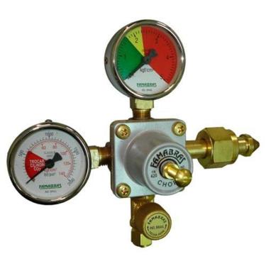 Imagem de Regulador Pressão Cilindro Co2 - Chopp/Cerveja - 1 Saída