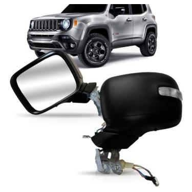 Imagem de Retrovisor elétrico jeep renegade 2014 a 2016 com sensor retrátil - SP