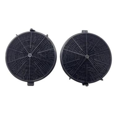 Imagem de 2 Filtros De Carvão Ativado 12cm Coifa De Parede Fischer Fit