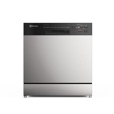 Imagem de Lava-Louça Electrolux 8 Serviços Inox com Programa Lava & Seca 50 min (LS08E)