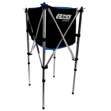 Imagem de Cesto de Bolas Beach Tennis Zaka Preto + Azul