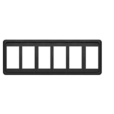 Imagem de Blue Sea 8260 6 posições Contura Switch Painéis de montagem Marinho, Equipamento de Barco