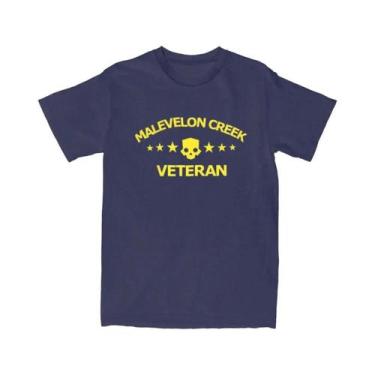 Imagem de Camiseta Vintage Helldivers 2 Malevelon Creek Veteran Party - Unissex,
