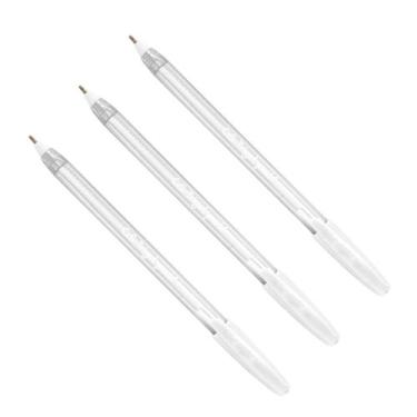 Imagem de KIT 3 Caneta Trigel Branca Pastel Gelyx 0.8mm Cis