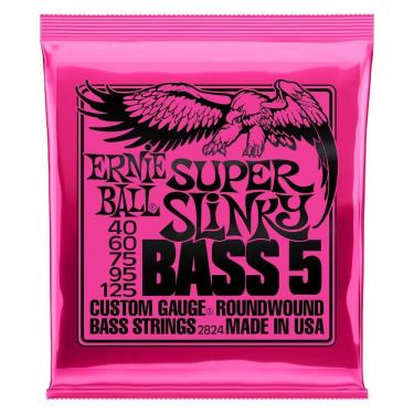 Imagem de Cordas Baixo Cordas Níquel Ernie Ball Super Slinky 040-125