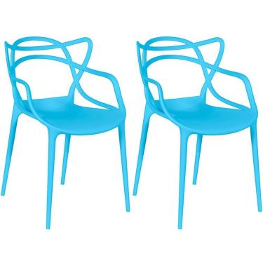 Imagem de Kit 2 Cadeiras Allegra - Azul