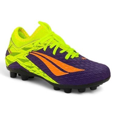 Imagem de Chuteira Campo Penalty RX Locker Y-3 Infantil - Roxo e Azul 30-Masculino