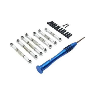 Imagem de Conjunto De Tirante De Direção Servo De Ligação De Metal Para Carro Wl