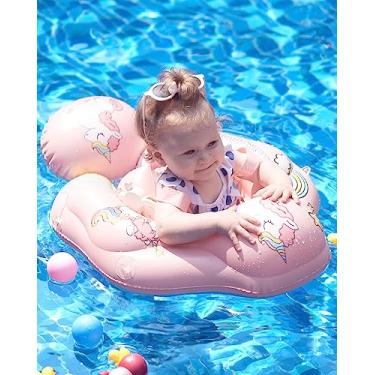 Imagem de relaxing baby Boia Inflável Relaxante Para Bebês, De Natação Crianças, Cintura, Acessórios Crianças 3 A 72 Meses (G)