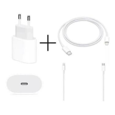 Imagem de Cabo + Fonte Cabo Conexão Usb-C - Generico