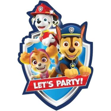 Imagem de Paw Patrol Printed Invitations - 8pc