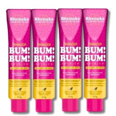 Imagem de kit 4 Creme Gel Massageador Firmador Para Celulite Estria Flacidez Redutor de Gorduras