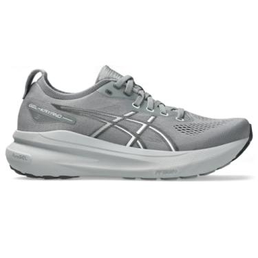 Imagem de ASICS Tênis de corrida feminino Gel-Kayano 31, Folha de pedra/branco, 5 Wide