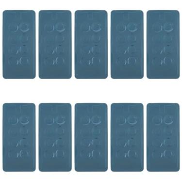 Imagem de YUNCHAO Acessórios telefônicos 10 PCs Back Hous Housing Cobert Adhesive para LG G6 / H870 / H870DS / H872 / LS993 / VS998 / US997 Substituição do telefone celular