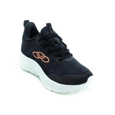 Imagem de Tênis Feminino Olympikus Ares/155 - Preto-Feminino