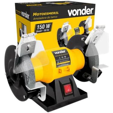 Imagem de Motoesmeril 150W Vonder Desbaste Afiador Oficina