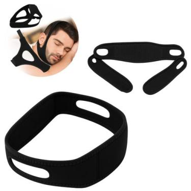 Imagem de Faixa Para Cabeça Anti Ronco e Apneia Do Sono Ajustável - Ns