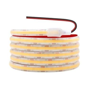 Imagem de Fita LED COB Branco Frio 12V 24V À Prova D'água IP68 Alta Densidade Fl