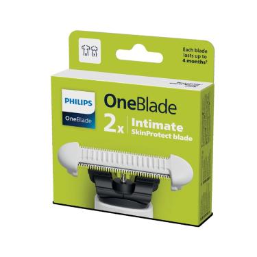 Imagem de Máquina de barbear Philips OneBlade 2x Intlmate SkinProtect Waterproof