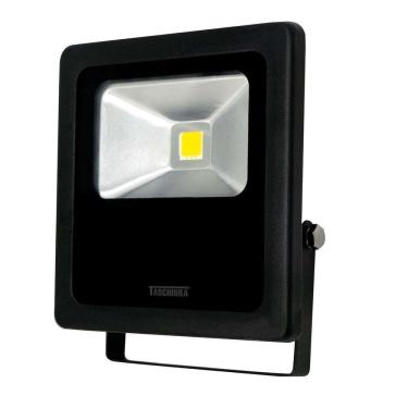 Imagem de Refletor Led Ip65 Tr100 autovolt 100w 3000k preto Taschibra