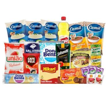 Imagem de Cesta Básica Grande Completa Premium - 23 Itens
