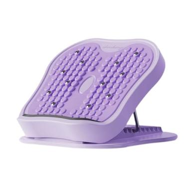 Imagem de Fenteer Exercitador muscular profissional para panturrilhas, pernas e pernas, ajustável, 15 níveis, com maca de massagem para panturrilhas, Tolet