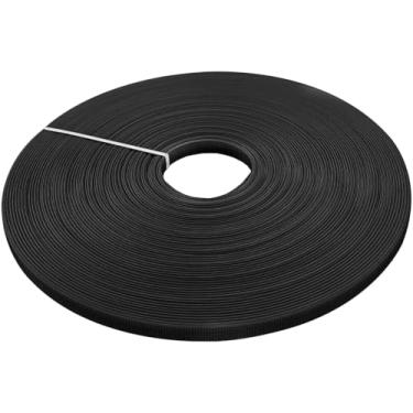 Imagem de Hordion Desossamento de plástico de 50 metros para costura, espartilho de baixa densidade costurado de 12 mm para vestido de noiva, lingerie, chapéus, bolsas, preto