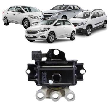 Imagem de Coxim Motor Lado Direito Gm Onix Cobalt Spin Prisma 13/17 - Solupe Par