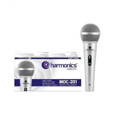 Imagem de Microfone Harmonics Mdc201 Dinâmico Supercardióide Prata