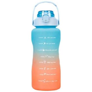 Imagem de Garrafas Tik Tok Academia Motivacional Kit Com 3 Garrafas