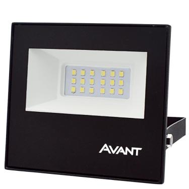 Imagem de Refletor LED Branco Frio Avant em Alumínio SLIM-20 Bivolt de Sobrepor 6500K - CÓD 259201375