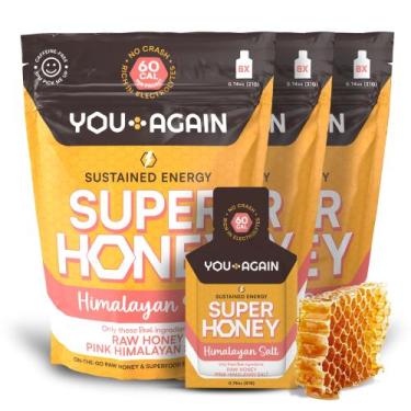 Imagem de Energy Gel You Again Super Honey Clean Honey e sal do Himalaia