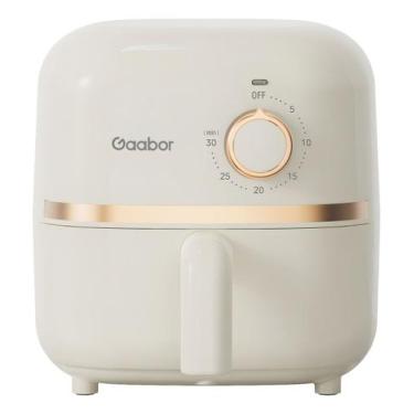 Imagem de Mini Air Fryer Gaabor Fritadeira Elétrica S/ Óleo 1,4l 900w Cor Off-wh