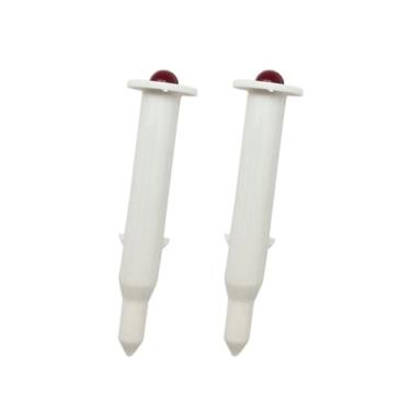 Imagem de Pacote com 2 temporizadores pop-up para aves – Termômetros descartáveis de carne para peru, frango e carne bovina