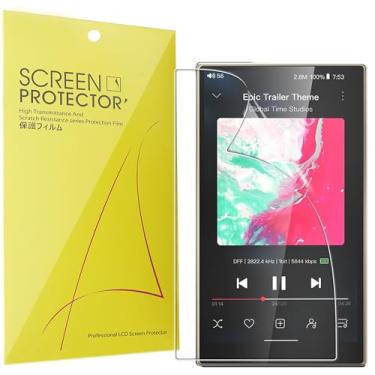 Imagem de Lamshaw Protetor de tela compatível com FiiO M21 Player MP3, [pacote com 6] Película transparente TPU de cobertura total compatível com FiiO M21 4,7 polegadas Music Player MP3 (pacote com 6)